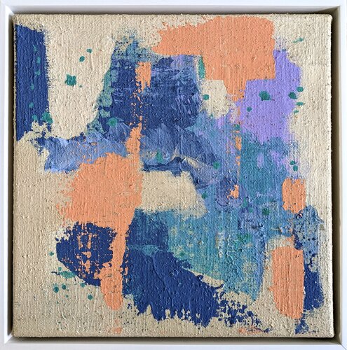 Blue Lake di Andrea Porten, Pittura in vendita su Singulart