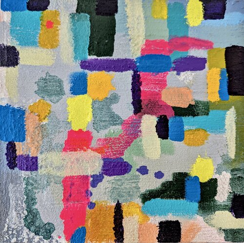 Pink Midnight II de Andrea Porten, Pintura a la venta en Singulart