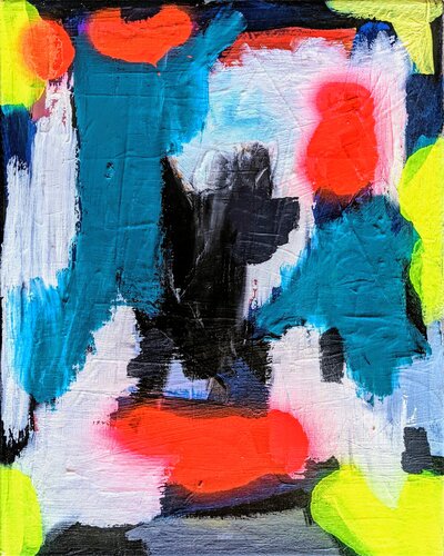How Did It Happen? Part Two di Andrea Porten, Pittura in vendita su Singulart