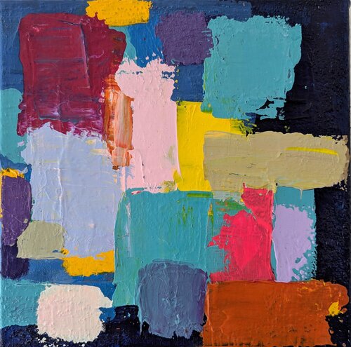 Blue Midnight I von Andrea Porten, Malerei kaufen auf Singulart