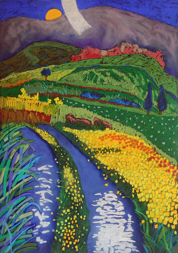 Frühling by Ewa Jablonski, Work on Paper for Sale on Singulart