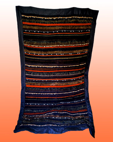 Schwarze Decke di Ewa Jablonski, Tessile in vendita su Singulart