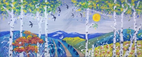 Birken by Ewa Jablonski, Work on Paper for Sale on Singulart