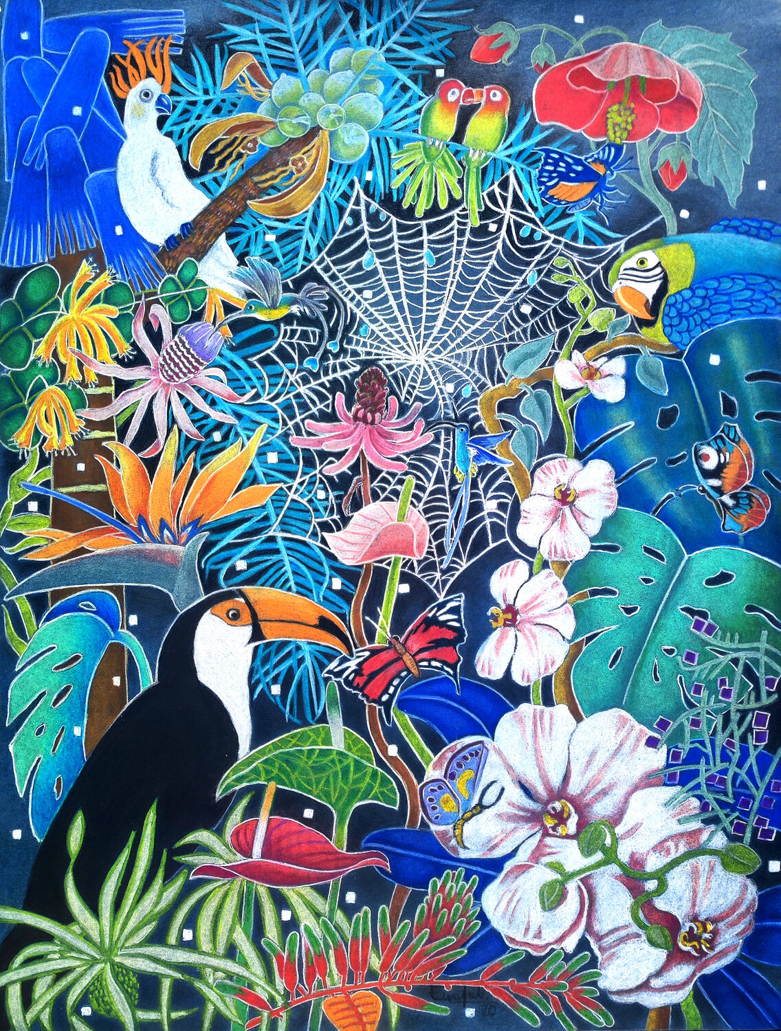 Tropischer Garten Ewa Jablonski