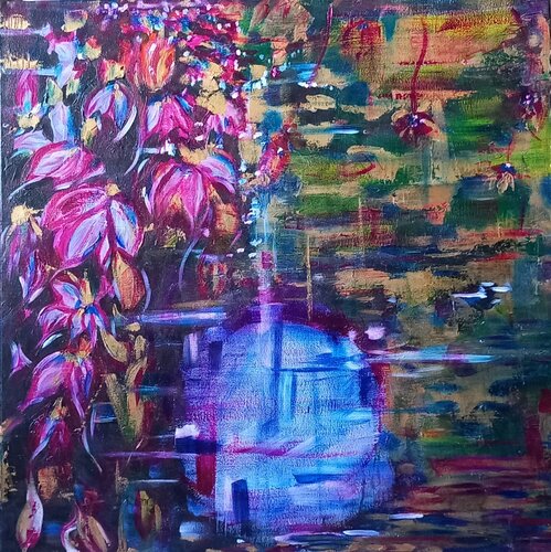 CRAZY MOON von Lucia Luce, Malerei kaufen auf Singulart