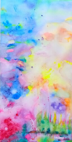 PICCOLI CIELI von Lucia Luce, Werk auf Papier kaufen auf Singulart