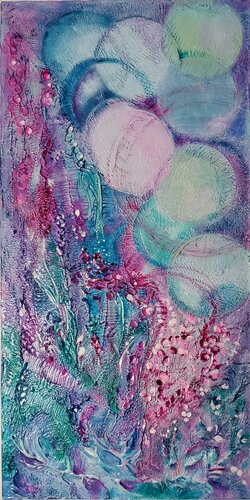 LUNE DI PRIMAVERA by Lucia Luce, Painting for Sale on Singulart