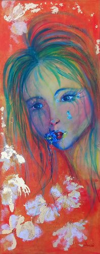 ROSSO SOLITUDINE by Lucia Luce, Painting for Sale on Singulart