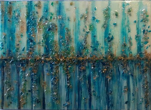BLU GALAXY von Lucia Luce, Malerei kaufen auf Singulart