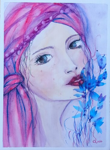 Rose von Lucia Luce, Malerei kaufen auf Singulart
