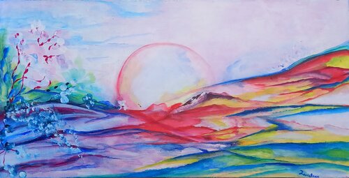 Paradiso Lunare von Lucia Luce, Malerei kaufen auf Singulart