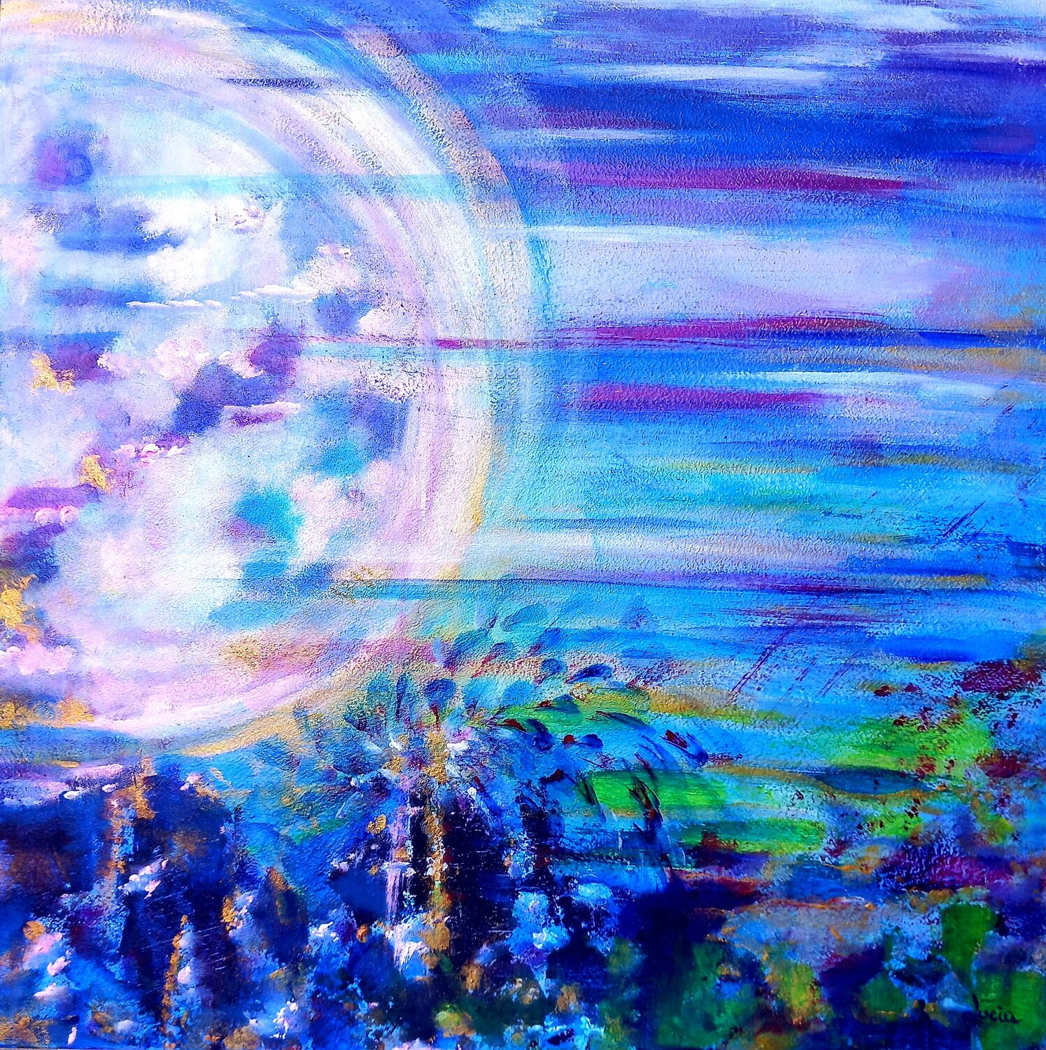 PURPLE MOON Lucia Luce