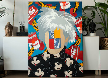 Faces and symbols – Andy Warhol Monika Mrowiec
