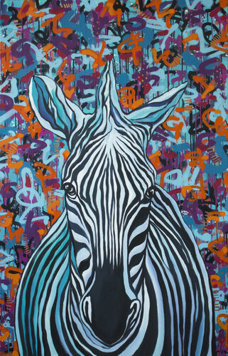 Imperfectness in a perfect world van Monika Mrowiec, Schilderij te koop op Singulart
