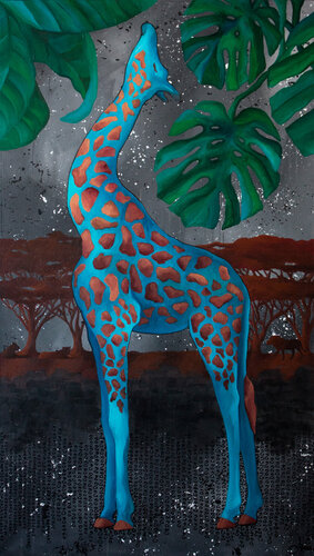 A breath of freedom van Monika Mrowiec, Schilderij te koop op Singulart