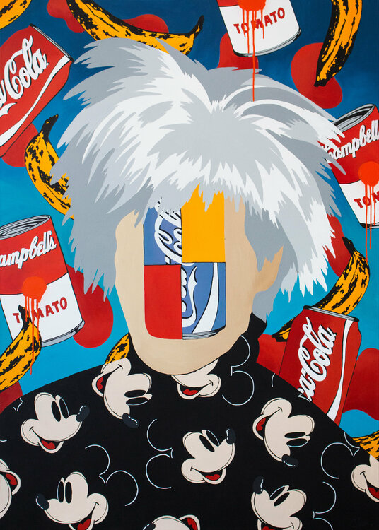 Faces and symbols – Andy Warhol Monika Mrowiec