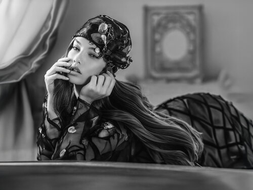 La Muse Noire di Joachim Bergauer, Fotografia in vendita su Singulart