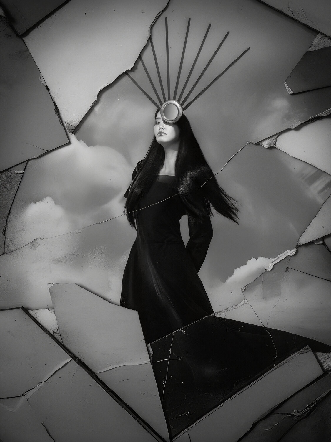 Göttin in Splittern Joachim Bergauer