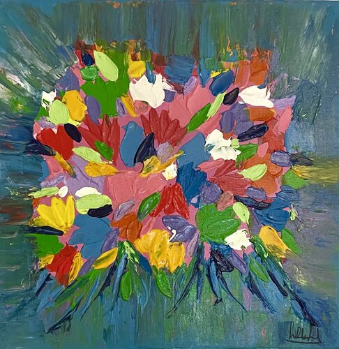 “Prive’ di petali” von Liliana Lo Verde, Malerei kaufen auf Singulart