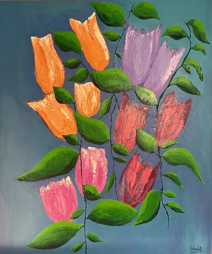“Profonda primavera” par Liliana Lo Verde, Peinture en vente sur Singulart