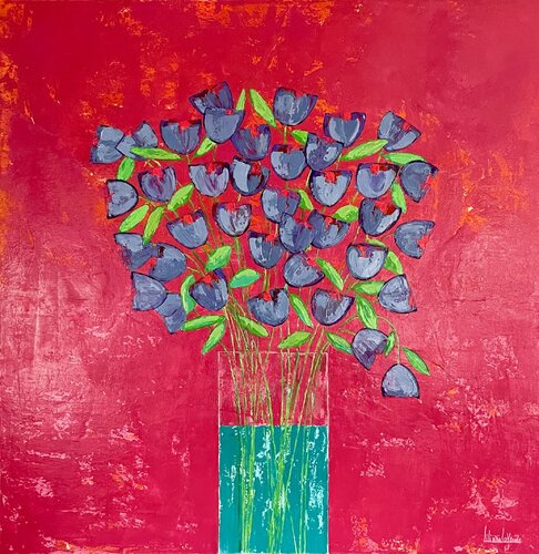 “Calda allegria” par Liliana Lo Verde, Peinture en vente sur Singulart