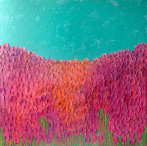 “ Attesa calda Primavera “ di Liliana Lo Verde, Pittura in vendita su Singulart