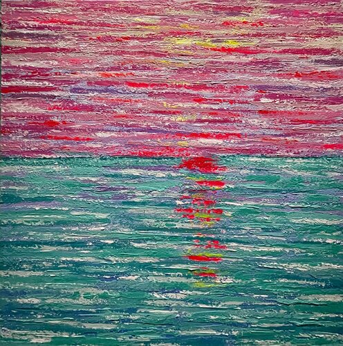 “ Il sole ritorna sempre “ di Liliana Lo Verde, Pittura in vendita su Singulart