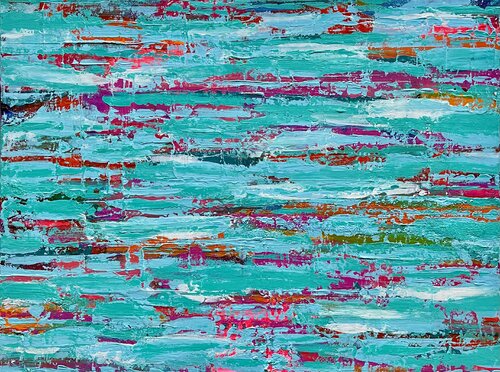 “ Vita nel mare “ di Liliana Lo Verde, Pittura in vendita su Singulart