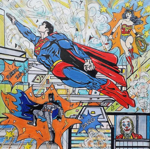 Avengers de Manuela Reitz, Pintura a la venta en Singulart