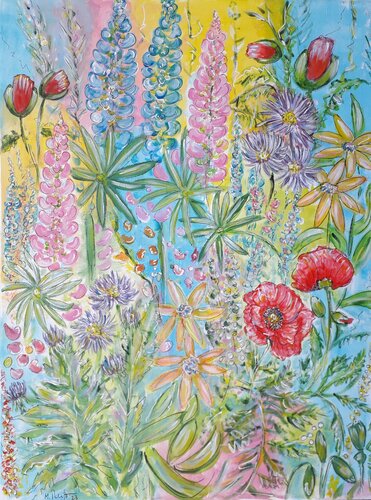 Der Duft der Blüten von Manuela Reitz, Malerei kaufen auf Singulart