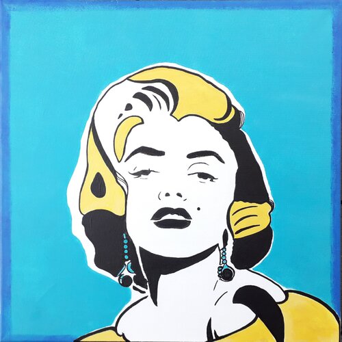 Marylin Monroe von Manuela Reitz, Malerei kaufen auf Singulart
