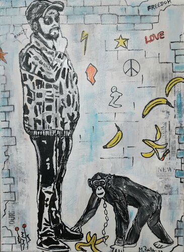 Freedom van Manuela Reitz, Schilderij te koop op Singulart