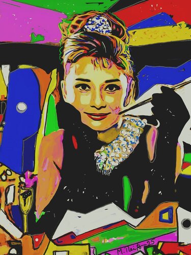 Audrey Hepburn von Manuela Reitz, Digital kaufen auf Singulart