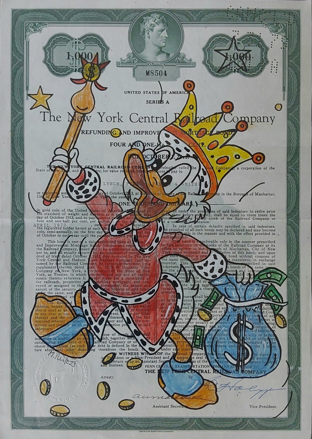 Dagobert Duck "The King" Manuela Reitz