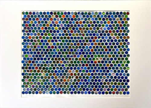 824  (Pieces blau und grün und) von Grit Peters, Malerei kaufen auf Singulart