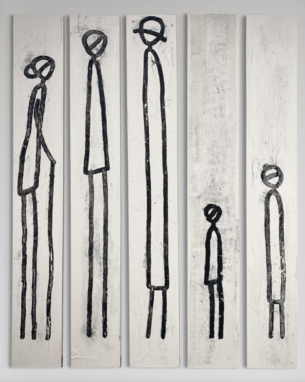 enfamille (set no 1 of 5 pcs) Grit Peters Originalgemälde zu verkaufen