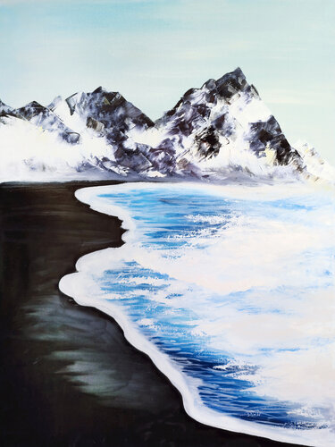 Abstract Wave Decor di Tetiana Surshko, Pittura in vendita su Singulart