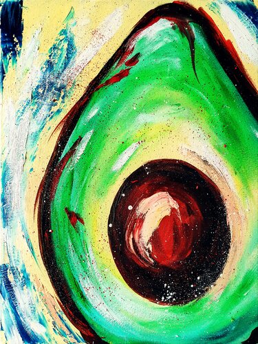 Avocado von Tetiana Surshko, Malerei kaufen auf Singulart
