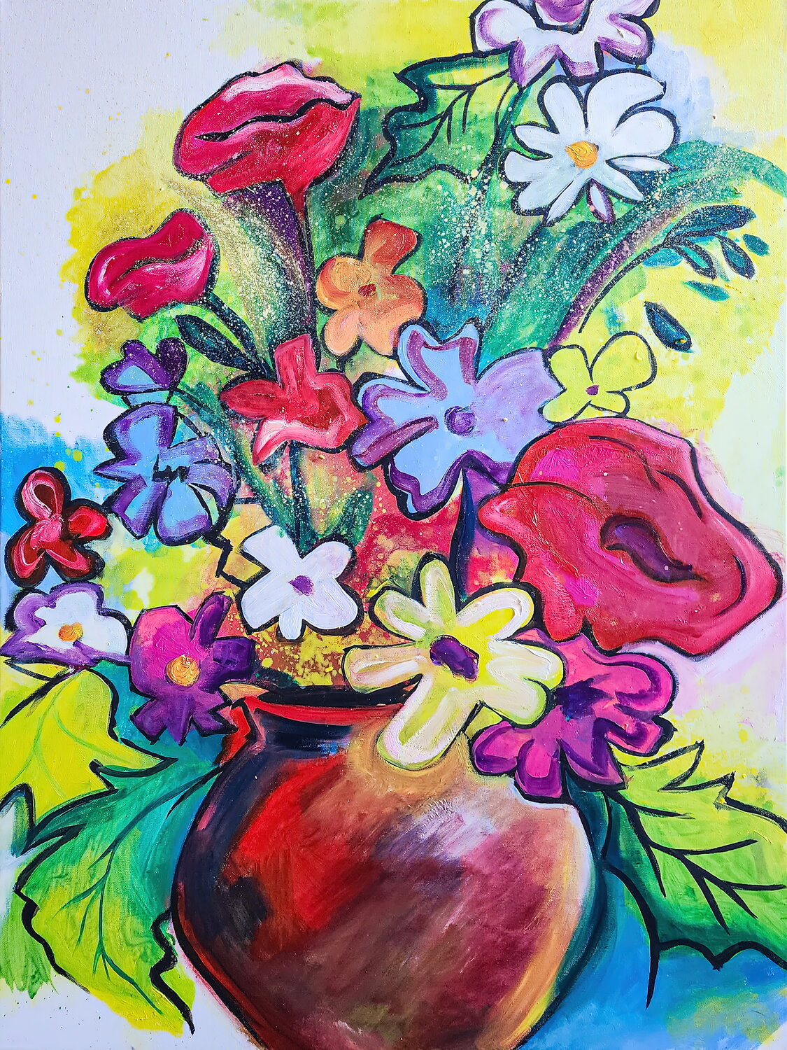 Bright Wildflowers Tetiana Surshko