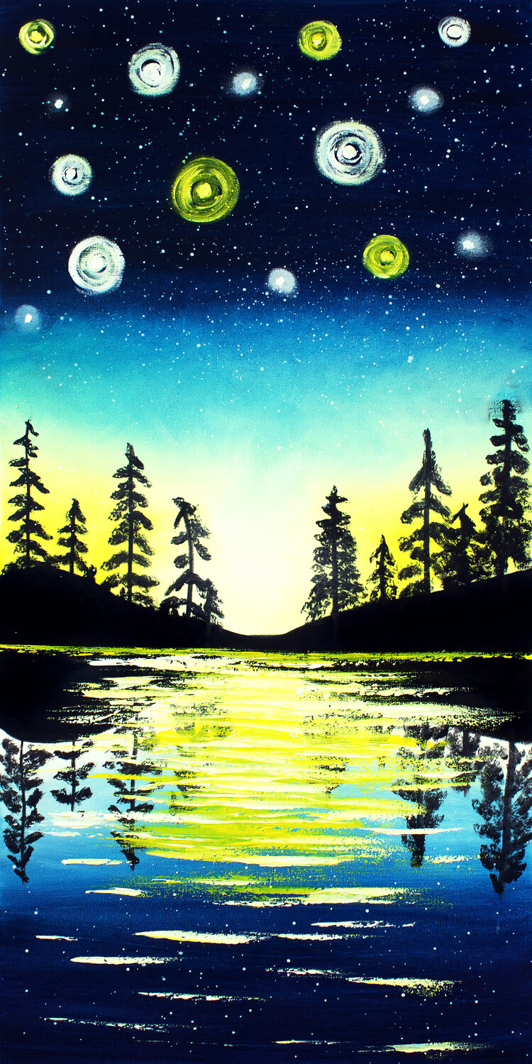Cosmic Nightfall Tetiana Surshko