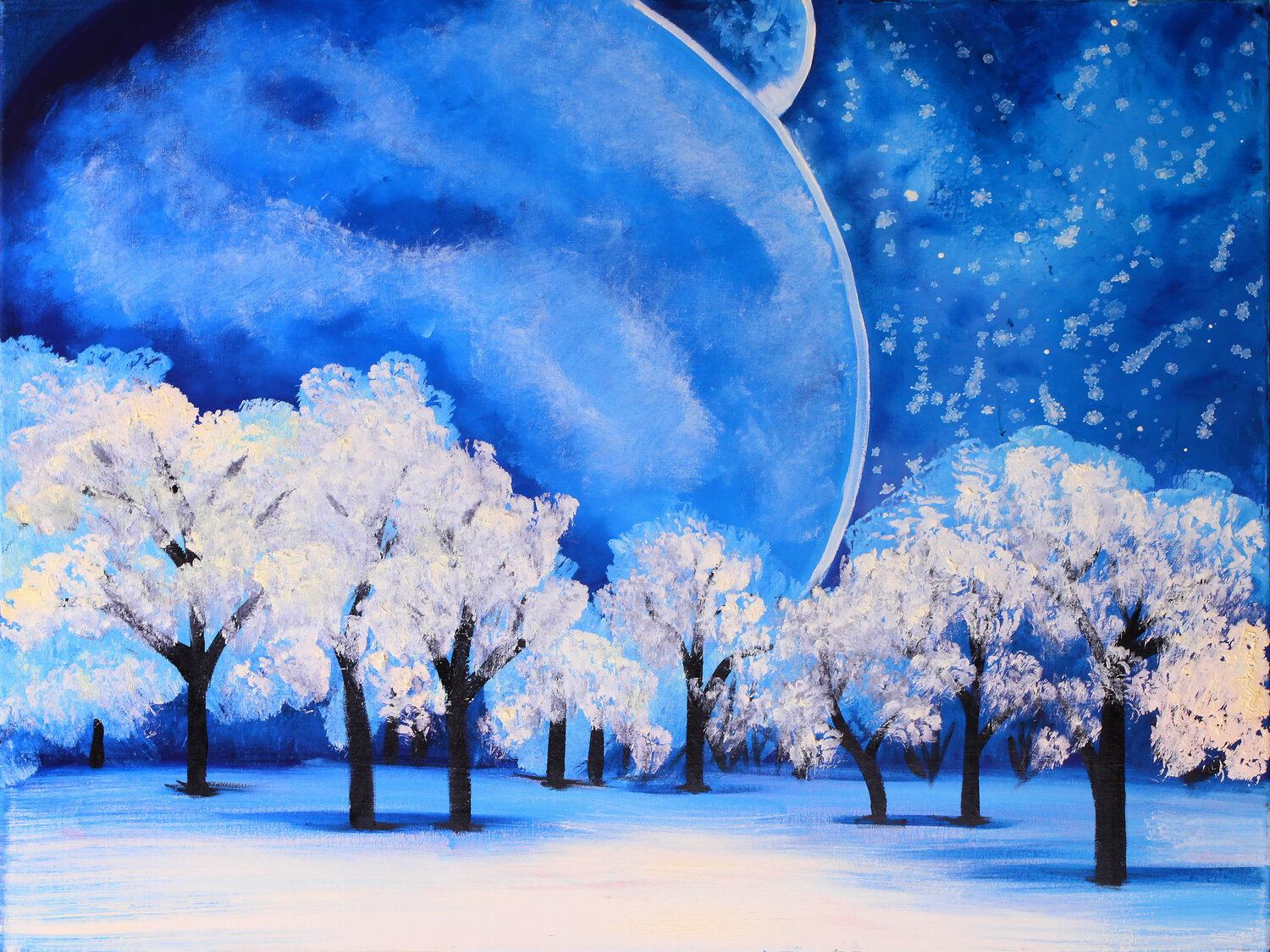 Celestial Winter Grove Tetiana Surshko