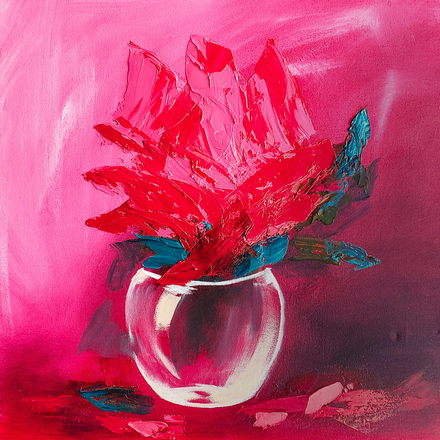 Pink Rose Tetiana Surshko