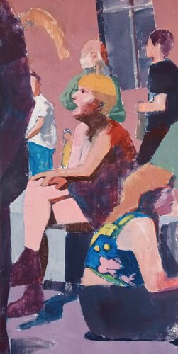 Una sera van Luigi Iona, Schilderij te koop op Singulart
