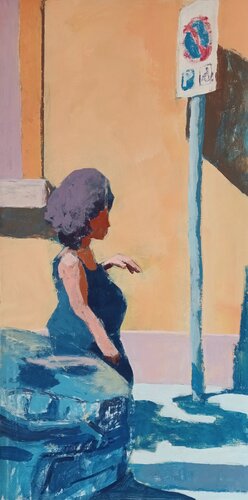 Squali, gravidanze e Hip Hop by Luigi Iona, Painting for Sale on Singulart