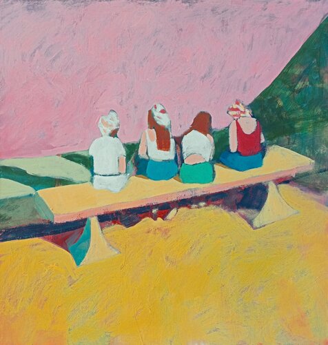 Schiene al sole di Luigi Iona, Pittura in vendita su Singulart