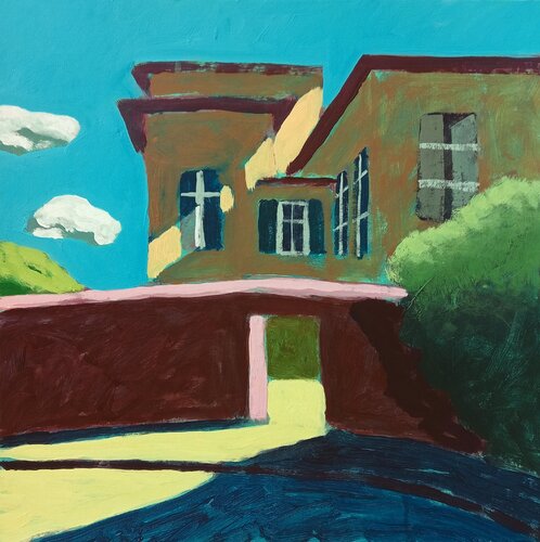 San Salvi, ingresso di Luigi Iona, Pittura in vendita su Singulart