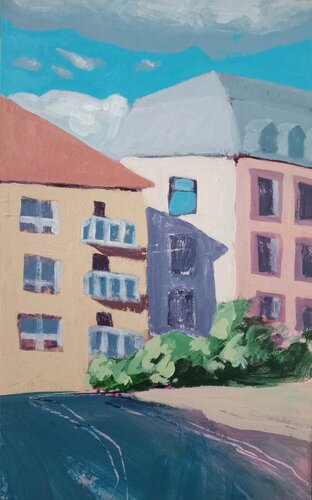 Scendendo von Luigi Iona, Malerei kaufen auf Singulart