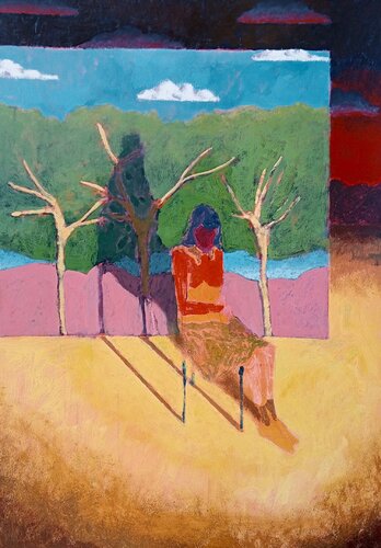Con/Senza van Luigi Iona, Schilderij te koop op Singulart