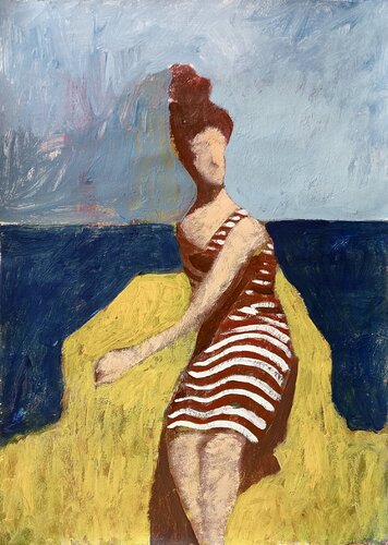 Donna di mare di Luigi Iona, Pittura in vendita su Singulart