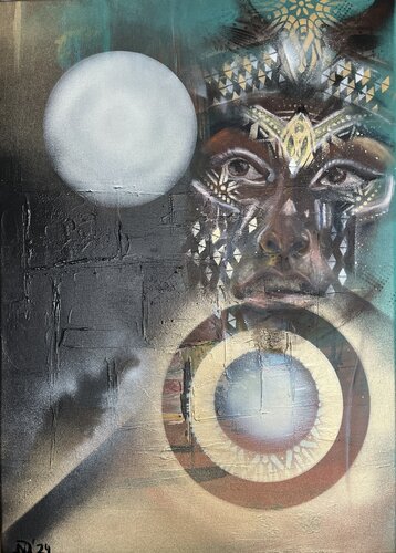 Traditionell van Nicole Adolph, Schilderij te koop op Singulart